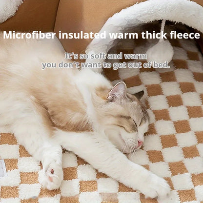 Plush Cat Bed