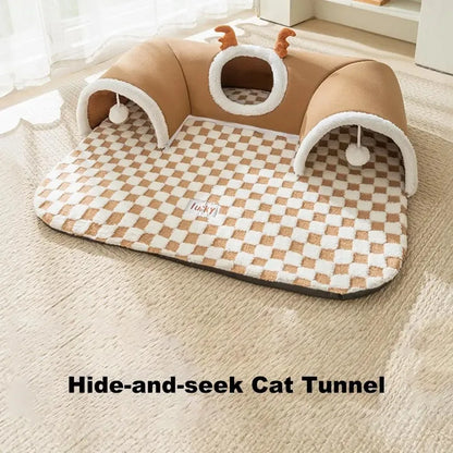 Plush Cat Bed