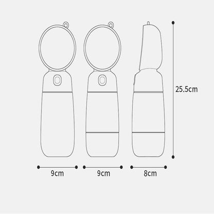 PawSip – All-in-One Pet Water Bottle