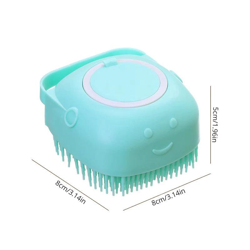 2-in-1 Massage & Shampoo Borstel voor Huisdieren