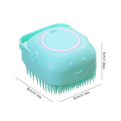 2-in-1 Massage & Shampoo Borstel voor Huisdieren