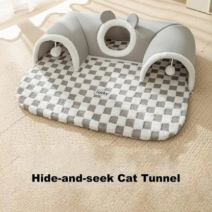 Plush Cat Bed